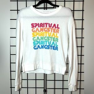 Spiritual Gangster Sweatshirt Size Medium